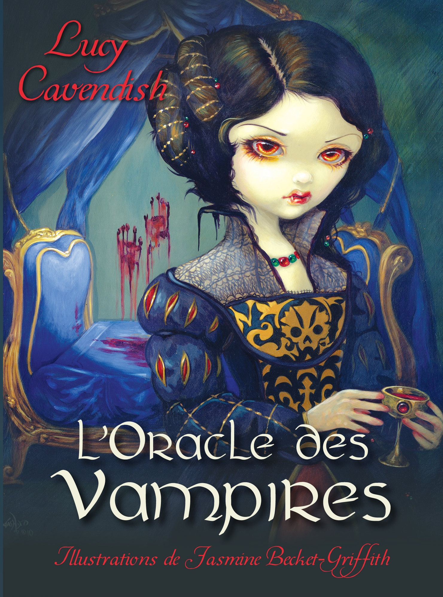 [Idée cadeau] « L’Oracle des Vampires » par Lucy Cavendish et avec les illustrations de Jasmine Becket-Griffith